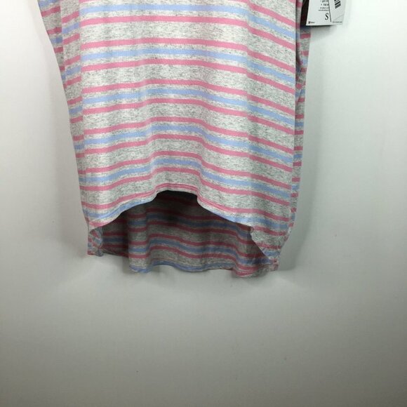 LuLaRoe Irma Striped Short Sleeve Top - Picture 4 of 6
